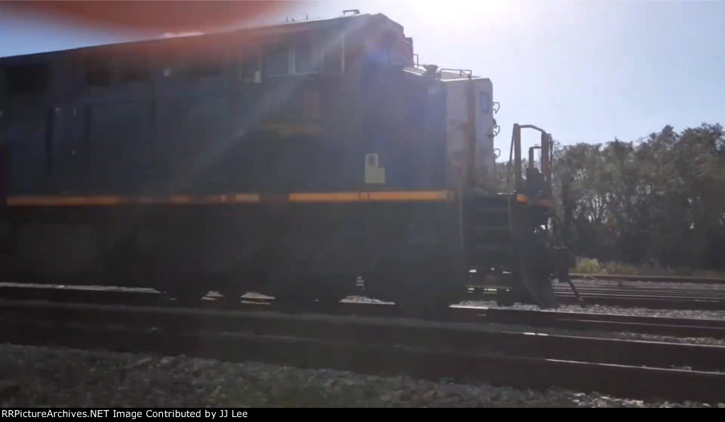 CSX 968 in Winston Yard